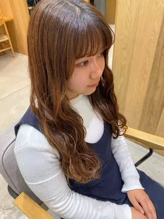 ロング 🎀ブリーチなし 透明感🎀yuhiのヘアスタイル