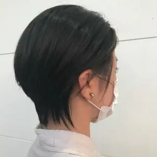 ショート 縮毛矯正、似合わせ カット✂️大谷勇輝のヘアスタイル