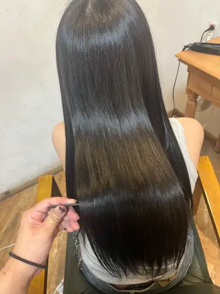 ロング カラー little kumamoto所属・chinatsu .のヘアスタイル