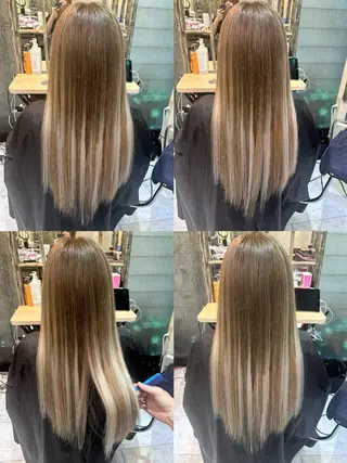 ロング カラー イズ ミのヘアスタイル