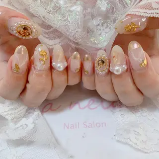 ネイル La neige* yuki 🥯🍑のネイルデザイン