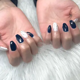 ネイル E  nail 風羽のネイルデザイン