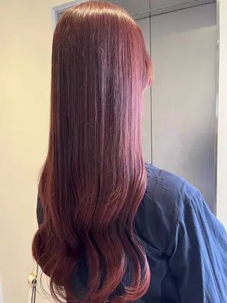 ロング 顔まわり🤍小顔 カット🤍みさきのヘアスタイル