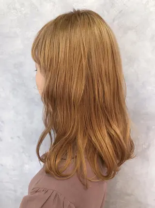 セミロング カラー 五月女 隼人のヘアスタイル