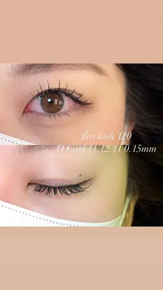 マツエク・マツパ BeckyLash 広瀬のマツエク・マツパデザイン