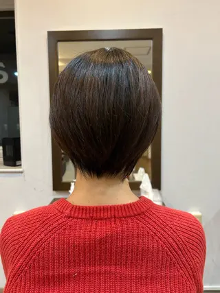 ショート 北山 美穂のヘアスタイル