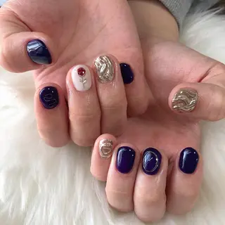 ネイル 西岡 杏のネイルデザイン