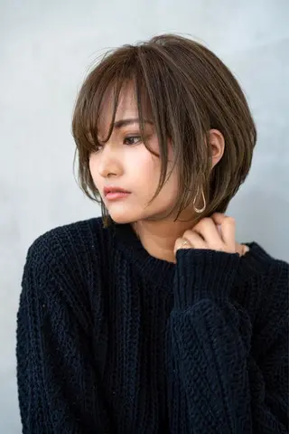 ショート カラー 🉐レイヤー/塩見 弘樹🉐渋谷のヘアスタイル