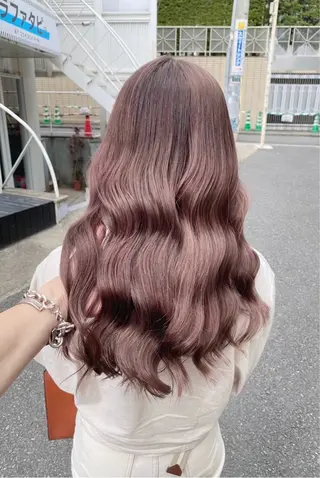 ロング カラー ハイトーン支持率 No.1🦋KOKIのヘアスタイル