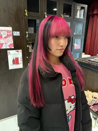 ロング カラー Eleanor立川北口所属・🦋YUI 髪質改善 ブリーチ　着付け🦋のヘアスタイル