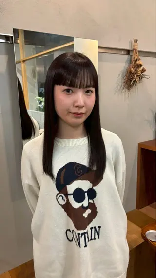 ロング カラー 💐花屋併設💐 宮園　雛羽のヘアスタイル