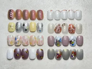 ネイル 隅田 花のネイルデザイン