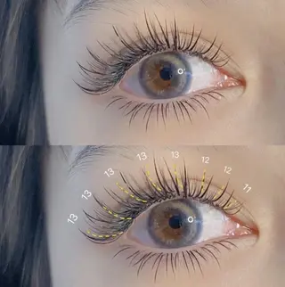 マツエク・マツパ Cute B e au t yのマツエク・マツパデザイン