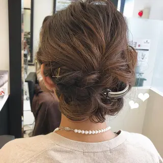 ヘアアレンジ GLROW haruhiのヘアスタイル