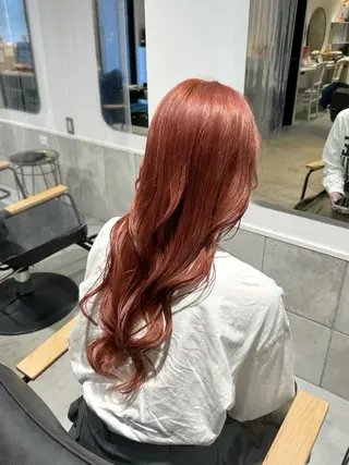 ロング カラー わださこ ひなこのヘアスタイル