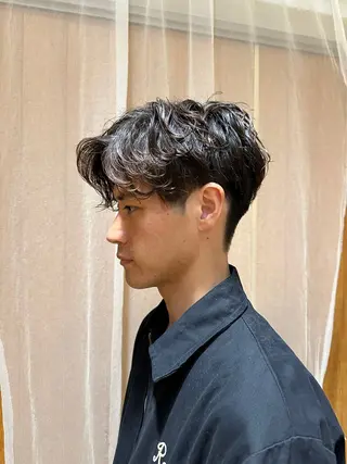 パーマ メンズ 似合わせカット /パーマ岡本淳平のヘアスタイル