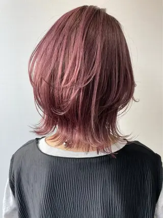 ミディアム カラー NANAMI 【Rico】のヘアスタイル