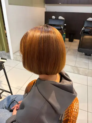 ショート DIFINOaoyama所属・🎧ayaka/ボブ /透明感カラー 🩵のヘアスタイル