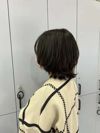 ミディアム 村山 豪歩のヘアスタイル