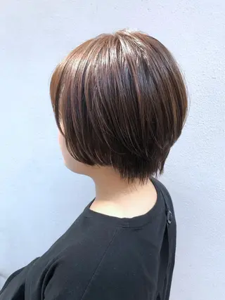 ショート カラー SALOWIN三軒茶屋店所属・髪質改善/艶髪 やまなかのヘアスタイル