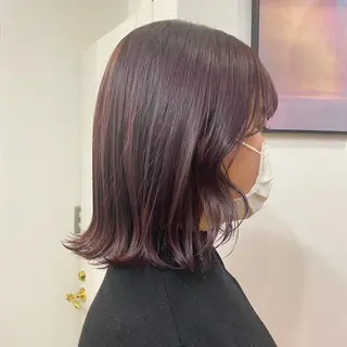ミディアム カラー 🪭risa 暖色/レイヤー🪭のヘアスタイル
