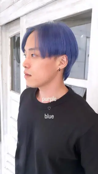 ショート カラー ヘアアレンジ メンズ 心斎橋美容室 Junのヘアスタイル