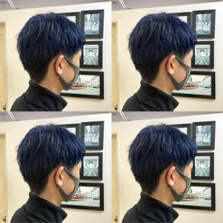 ショート カラー メンズ 🌟トップデザイナー 高橋🌟のヘアスタイル