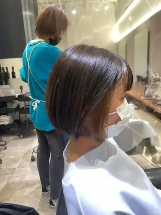 ショート 透明感カラー/艶髪 ♥柏谷菜穂♥のヘアスタイル