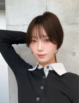 セミロング カラー 🌫️大人韓国ヘア 🌫️naoyaのヘアスタイル