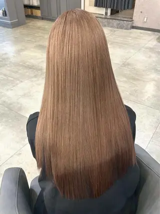 ロング 髪質改善 Noe心斎橋店のヘアスタイル