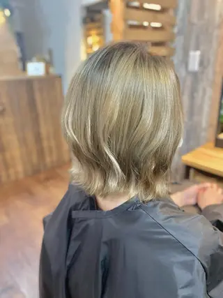 ショート カラー Lizir  ルズィール所属・Luzir⭐︎ GEN⭐︎のヘアスタイル