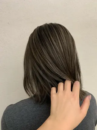 セミロング カラー 沖縄/ヘアアレンジ /ナカノのヘアスタイル