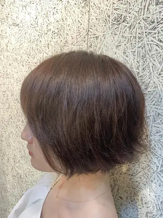 ショート カラー MIRUCO by KURAKU所属・⭐️ハイトーンカラー ⭐️メンズパーマ達成のヘアスタイル