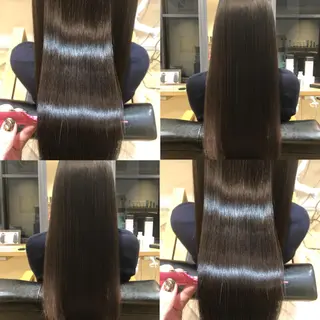 ロング 艶カラー/韓国顔周り 🎀mamiのヘアスタイル