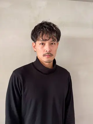 メンズ 山中 束真のヘアスタイル