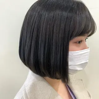 カラー ボブ/美髪矯正 /佐藤　奈巳のヘアスタイル