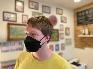 ショート メンズ BARBER CHERRY CLUB所属・山田 美翔のヘアスタイル