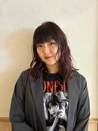 セミロング カラー izumi/ ボブ/パーマのヘアスタイル