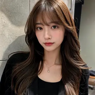 ロング Labimani 吹田店のヘアスタイル