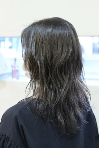 ロング カラー 土居 正季のヘアスタイル