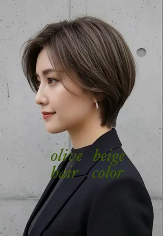 ショート カラー M.SLASH 辻 孝志のヘアスタイル