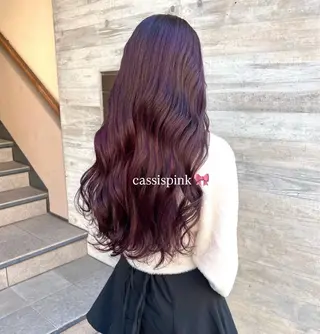 ロング カラー ParveMix🎀 稲垣詞葉のヘアスタイル