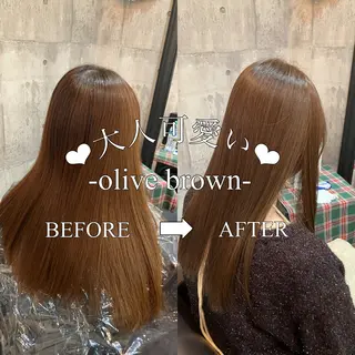 ロング ARIA TOTAL BEAUTY所属・天使の輪໒꒱⋆ﾟ 量産中🎀のヘアスタイル