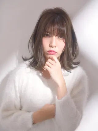 ミディアム 【髪質改善師】 鈴木伸之介のヘアスタイル