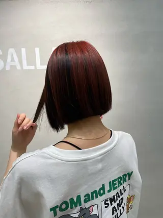 ショート カラー Sallam Maenakaのヘアスタイル