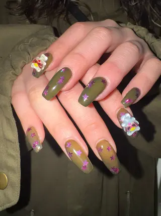 ネイル MITSUKI🪡 海外/個性派/ロングのネイルデザイン