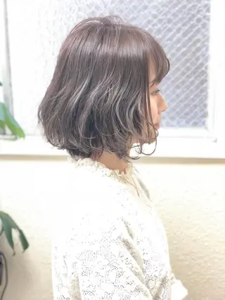 ショート カラー OAK溝の口 𖠋SHINYAのヘアスタイル