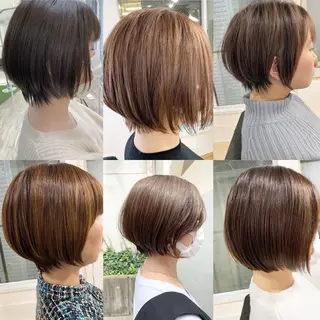 ショート ショート&ボブ井上 菜樹のヘアスタイル