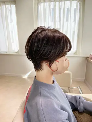 ショート カラー miku. 髪質改善/韓国のヘアスタイル