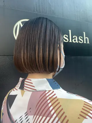 ショート m.slash.bonheur たまプラーザ所属・鈴木 紗耶子のヘアスタイル